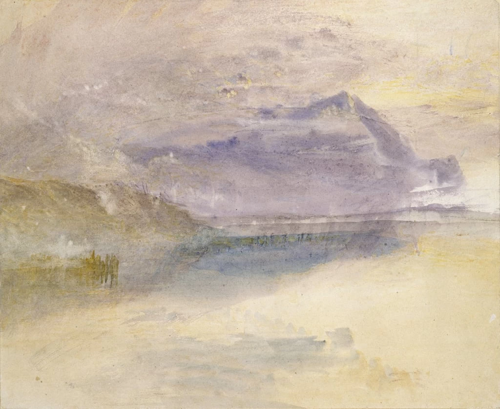 Sera, nuvola sul monte Rigi, 1841 - Ashmolean Museum, University of Oxford